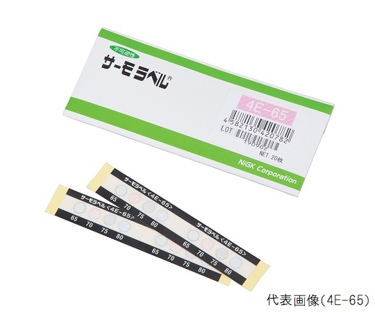サーモラベル(R)4Eシリーズ(不可逆/4点式)　20枚入画像