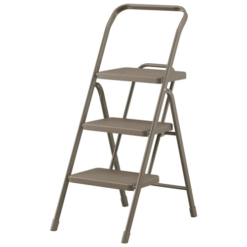 折りたたみｽﾃｯﾌﾟ 3段 ﾁｬｺｰﾙ 1台画像