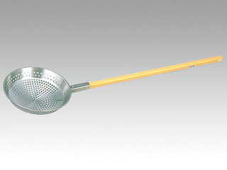 杓子 抗菌角柄用18-8 網ひしゃく 30cm画像