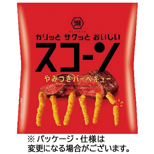 ｽｺｰﾝ やみつきﾊﾞｰﾍﾞｷｭｰ 22g 1ｾｯﾄ(24ﾊﾟｯｸ)画像