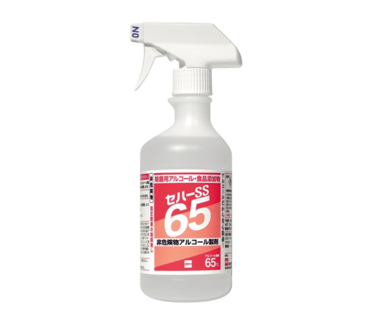 食品添加物アルコール製剤 SS65 500mL（トリガー付）1ケース（20本入）画像