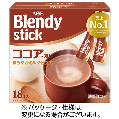 ﾌﾞﾚﾝﾃﾞｨ ｽﾃｨｯｸ ｺｺｱ･ｵﾚ 1箱(18本)