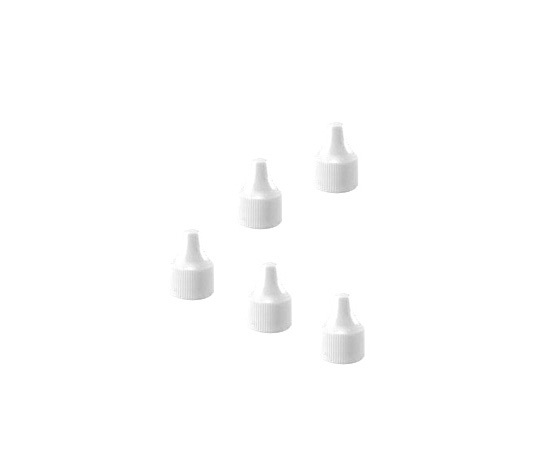 微量定量点滴びん用 キャップ 30・60・125mL用 ナチュラル 1箱（100個入）画像
