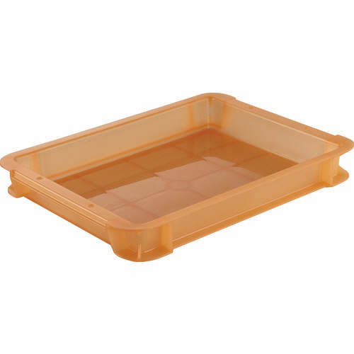 ｽｹﾙﾄﾝｶﾗｰｺﾝﾃﾅ 3L 透明ｵﾚﾝｼﾞ 1個