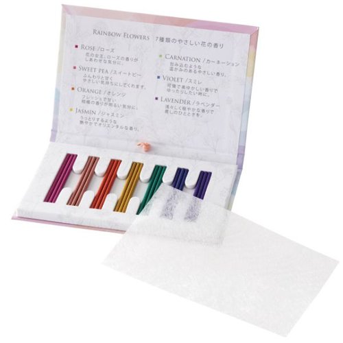 レインボーフラワーズ インセンス(3セット) ヘッズ