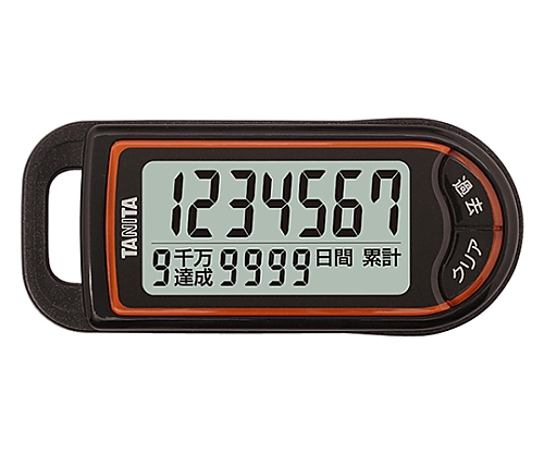 億歩計(3Dセンサー搭載歩数計)　ブラック画像
