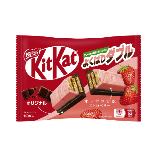 よくばりダブル　ストロベリー＆オリジナル１０枚×３画像