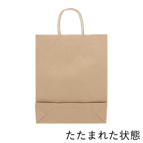 さまざまなシーンで使える！シンプルなクラフト無地の紙袋