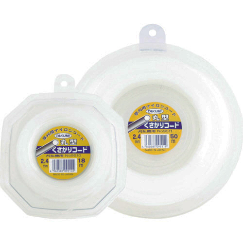 ﾅｲﾛﾝｺｰﾄﾞ 丸型 2.4×18m 1個画像