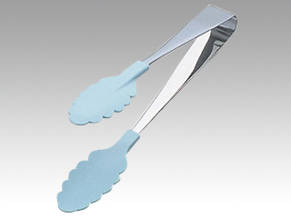 18-0抗菌 耐熱カラフルトングアイスブルー画像