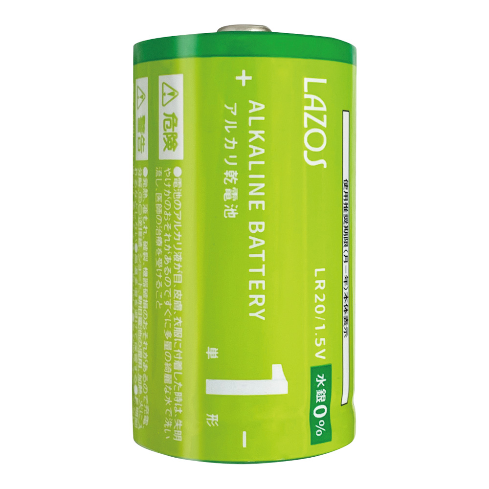 アルカリ乾電池　単1形　12本入画像