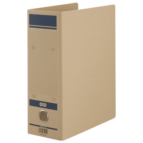 保存用ﾌｧｲﾙN(片開き) A4ﾀﾃ 800枚収容 80mmとじ 青 1ｾｯﾄ(24冊)画像