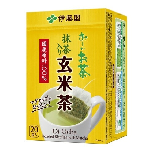 おーいお茶ティーバッグ　抹茶入り玄米茶　２０袋画像