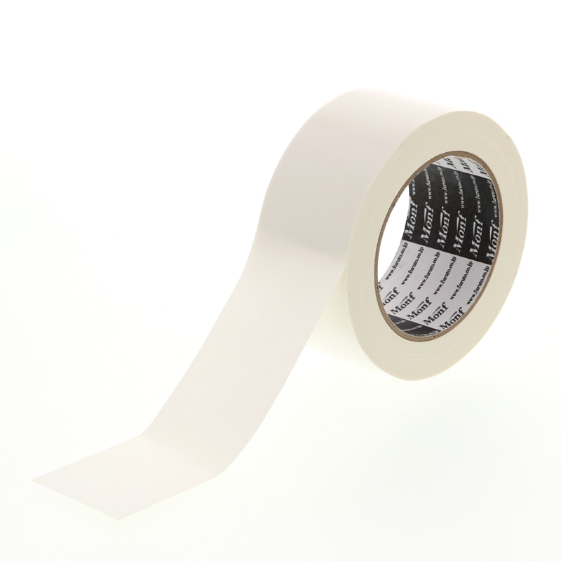 ８０１５　カラー布テープ　５０×２５　白画像