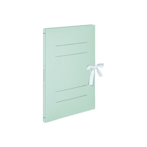 ガバットファイル（活用タイプ・紙製）紐付Ａ４縦　青画像