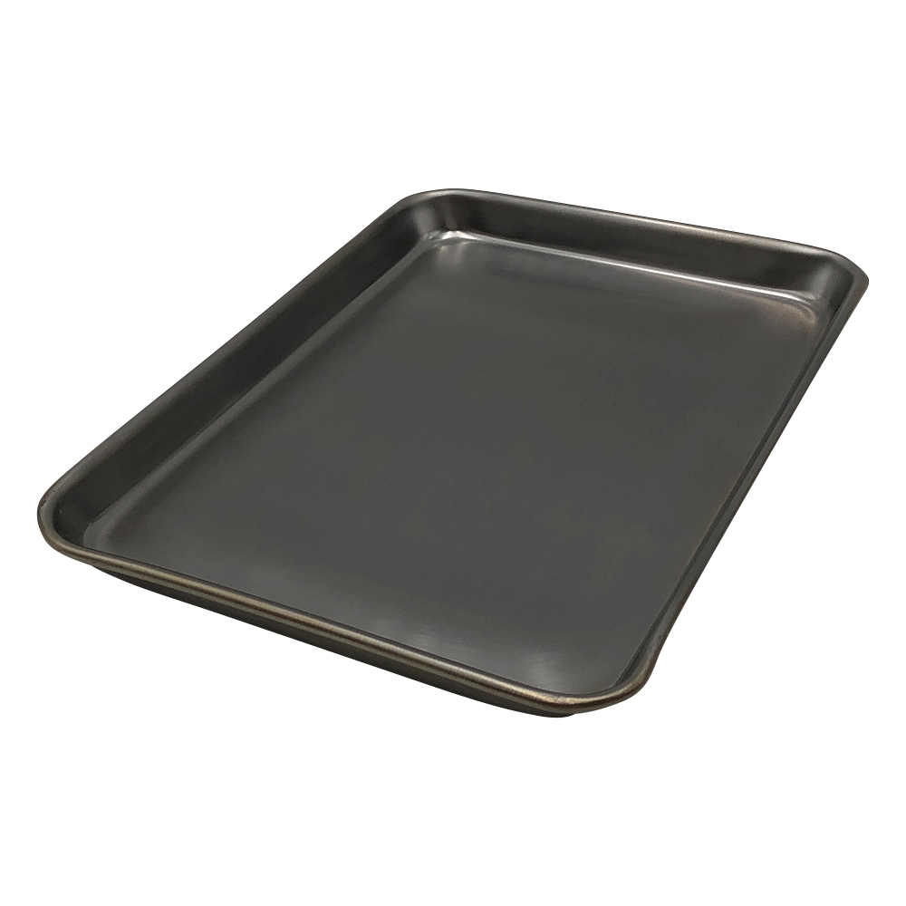 頑固な汚れも水で落とせる浅型バット　222×157×16mm画像