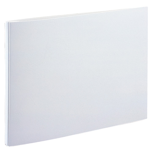 のびｰるﾌｧｲﾙ(樹脂ﾊﾄﾒ) A4ﾖｺ 1000枚収容 背幅13-113mm 白 1ｾｯﾄ(10冊)画像