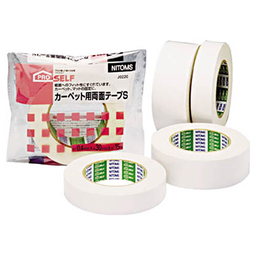 ｶｰﾍﾟｯﾄ用 両面ﾃｰﾌﾟS 25mm×15m 1巻画像