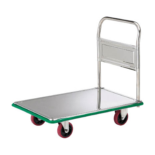 ｵｰﾙSUS製運搬車 固定式 915×615 省音ｳﾚﾀﾝ車 1台