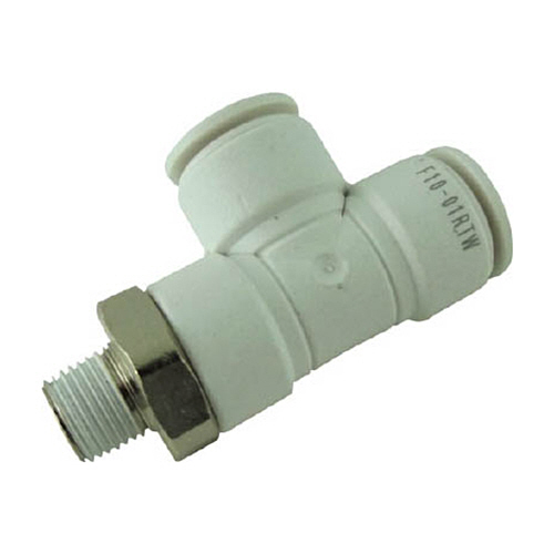 ﾀｯﾁｺﾈｸﾀｰﾌｧｲﾌﾞ ﾒｲﾙﾗﾝﾃｨ W(白)10mm･R1/8 1個画像