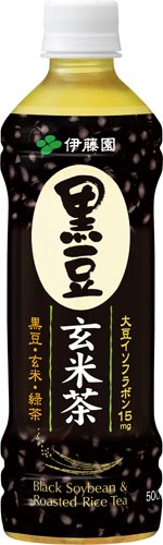 黒豆玄米茶５００ｍｌ　２４本画像
