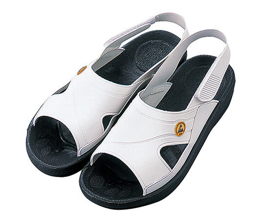 アズピュアESDサンダル　白　LL画像