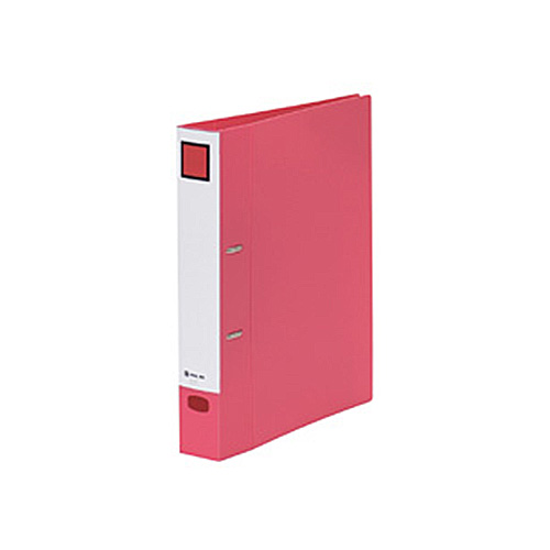 Dﾘﾝｸﾞﾌｧｲﾙ(脱･着) A4ﾀﾃ 2穴 350枚収容 背幅50mm 赤 1冊画像