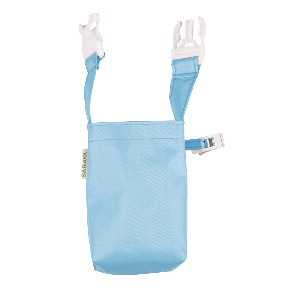 ジェル消毒撥水ポシェット本体 ブルー