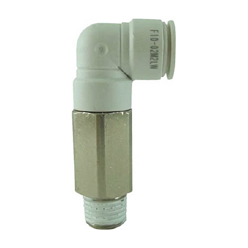 ﾀｯﾁｺﾈｸﾀｰﾌｧｲﾌﾞ ﾛﾝｸﾞﾒｲﾙｴﾙﾎﾞ W(白)10mm･R1/4 1個画像