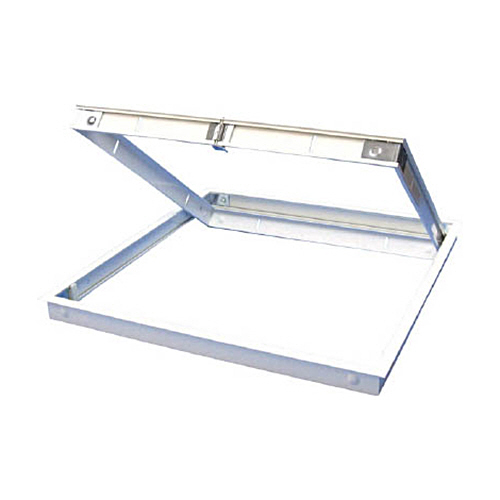 ﾜﾆ印 ｱﾙﾐ天井点検口 ﾎﾜｲﾄﾜﾆﾊｯﾁ 450角 1台画像