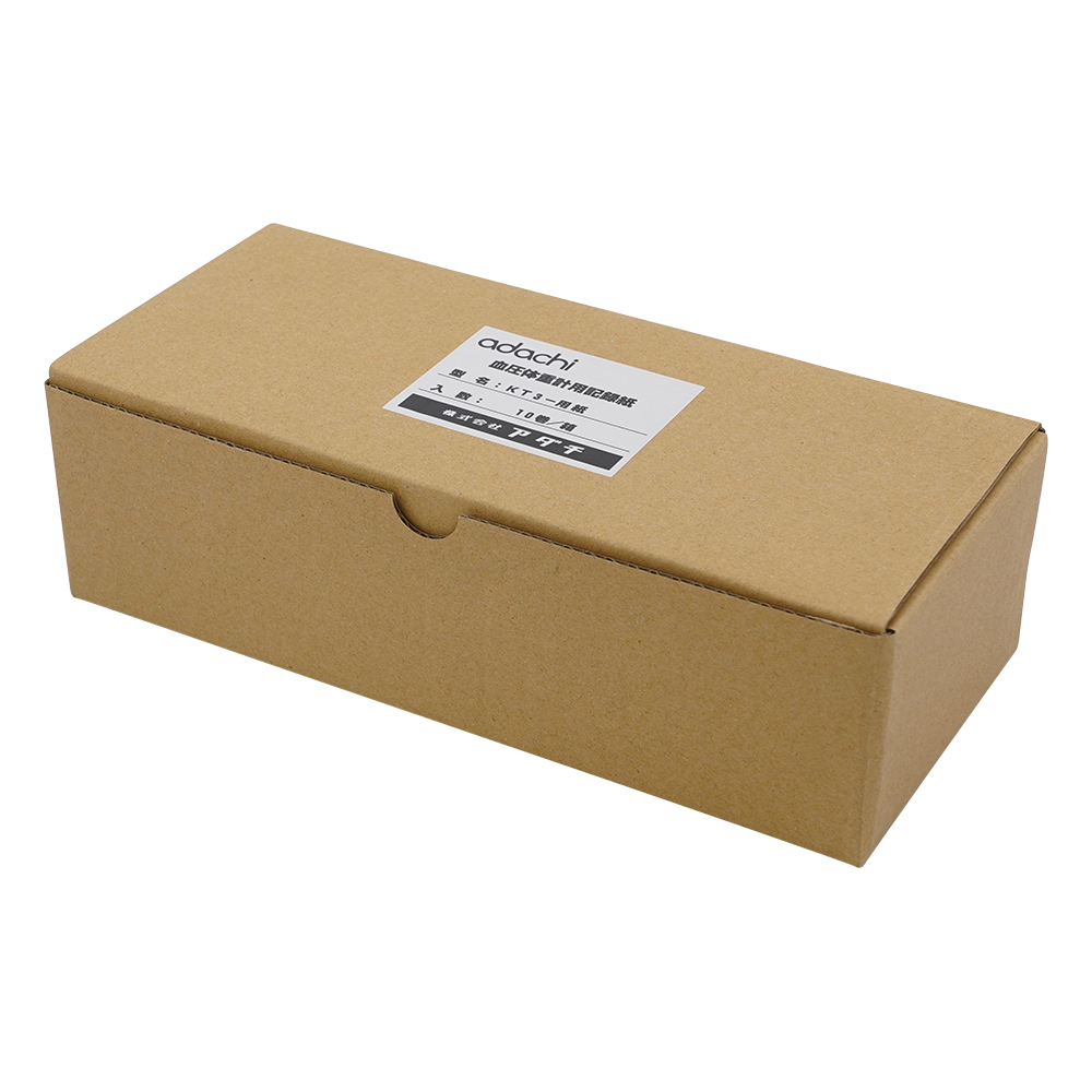 ハイブリッド体重血圧計（一席二調 I型・検定付） 専用記録用紙 1箱（10巻入）