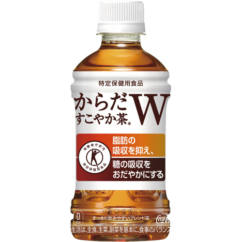 からだすこやか茶W+ 350ml ﾍﾟｯﾄﾎﾞﾄﾙ 1ｾｯﾄ(48本:24本×2ｹｰｽ)画像