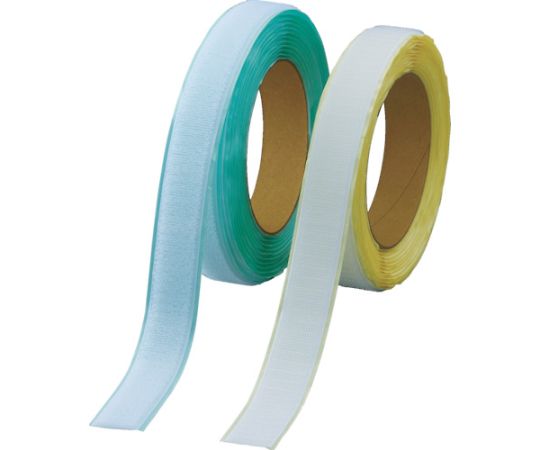マジックテープ®セット弱粘着20mm×5m白（1巻=1セット）画像