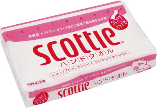 スコッティハンドタオル　１００Ｗ×６０個画像