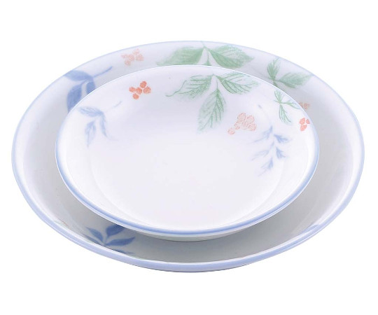 和食器コレクション　強化ささやき　丸皿3.5寸画像