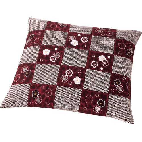 座布団ｶﾊﾞｰ 銘仙判 55×59cm 小夜花 ｴﾝｼﾞ 1ﾊﾟｯｸ(5枚)