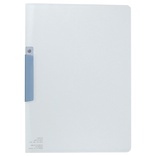 ｸﾘｯﾌﾟｲﾝﾌｧｲﾙ A4ﾀﾃ 20枚収容 ﾌﾞﾙｰ 1ｾｯﾄ(20冊)画像