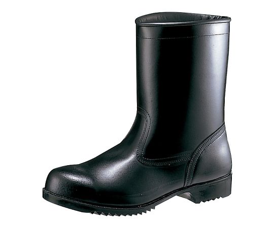 JIS規格認定 耐油・耐薬品仕様安全靴 V2400NT 耐滑 ブラック　23.5cm画像