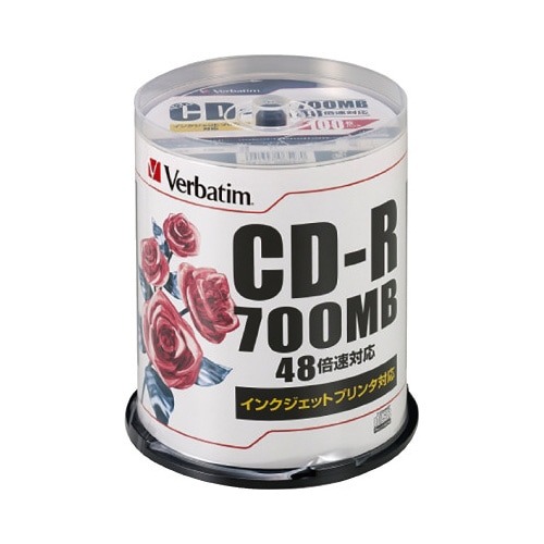 ＣＤ－Ｒデータ用　４８倍速　ＩＪ対応　１００枚ＳＰ画像