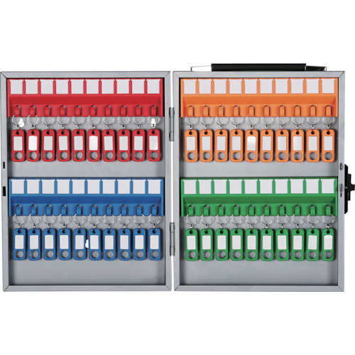 カール　キーボックス　シルバー　鍵収納数４０個画像