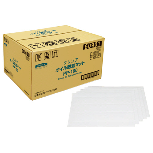 ｵｲﾙ吸着ﾏｯﾄ PP-100 1ｹｰｽ(100枚)画像