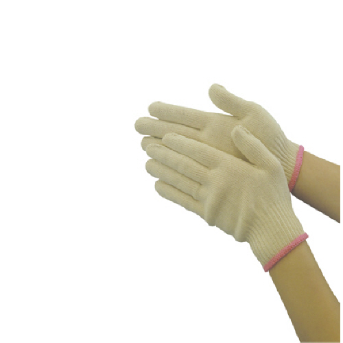 下履き手袋 ﾋﾟﾝｸﾛｯｸ S 1ﾊﾟｯｸ(12双)画像