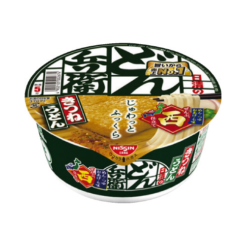 日清のどん兵衛　きつねうどん　西日本版　１２個入画像