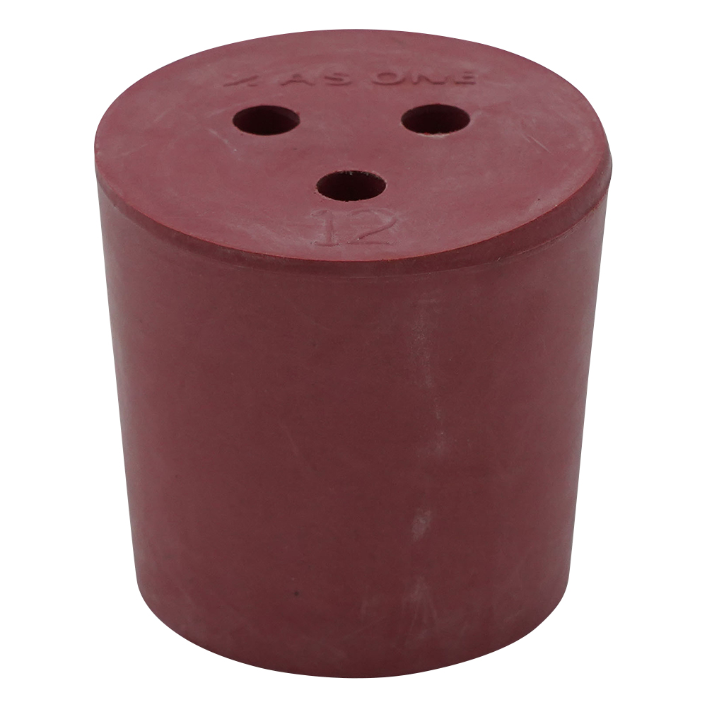 穴付き赤ゴム栓　1個入画像