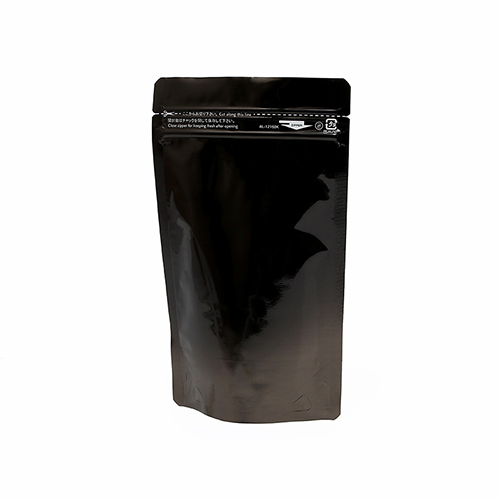 セイニチ ラミジップ アルミ黒  チャック付きスタンド袋（120×160×底マチ35mm)画像