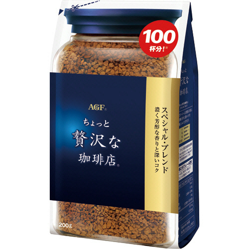 ちょっと贅沢な珈琲店 ｽﾍﾟｼｬﾙﾌﾞﾚﾝﾄﾞ ｲﾝｽﾀﾝﾄｺｰﾋｰ詰替 200g/袋 1ｾｯﾄ(12袋)画像
