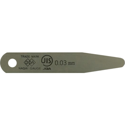 DIA JIS規格すきまｹﾞｰｼﾞﾘｰﾌ0.03X75B型 1個画像