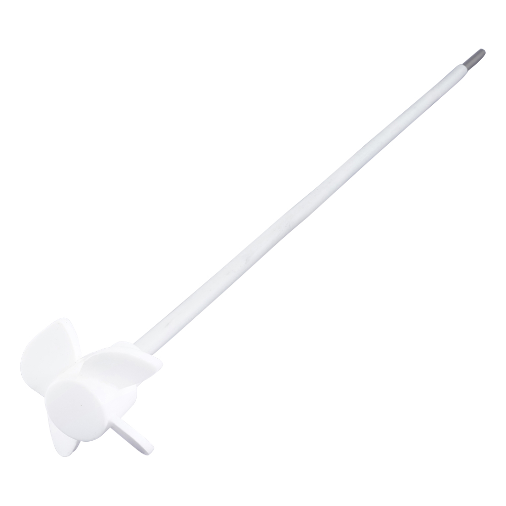 PTFE攪拌棒（プロペラ4枚羽根）φ8×500mm画像