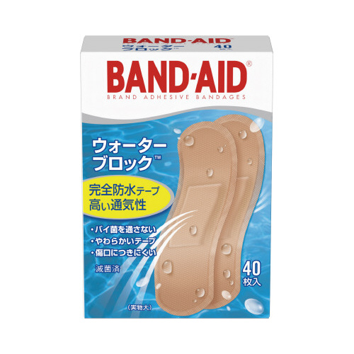 バンドエイド　ウォーターブロック　４０枚×６画像