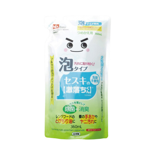 激落ちくん　セスキ密着泡スプレー　詰替　３６０ｍｌ